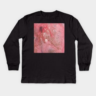 Pink Explosion Kids Long Sleeve T-Shirt